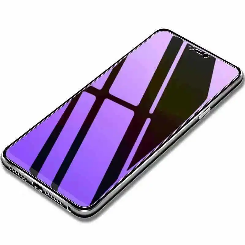 VIVO S1pro Full Screen Transparent Purple Tempered Film