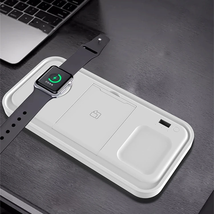 Compatible with Apple, Iphone 11Pro Xsmax Pwatch Watch Fan Charger For Five In One Wireless Charging