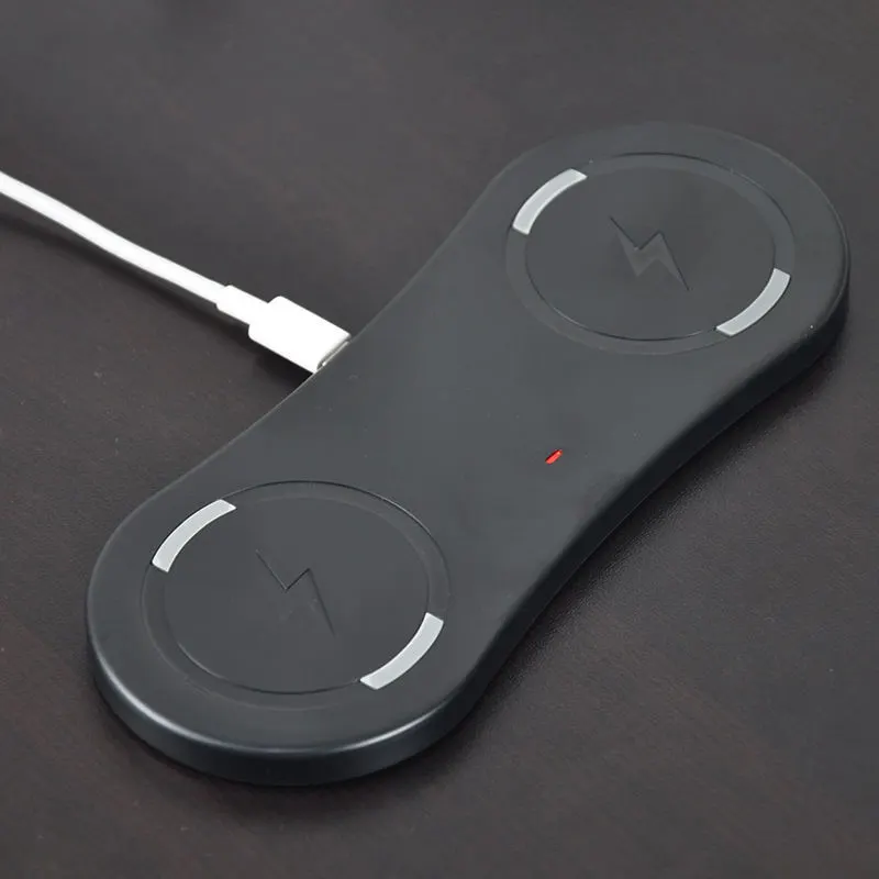 Mobile phone dual wireless induction charger
