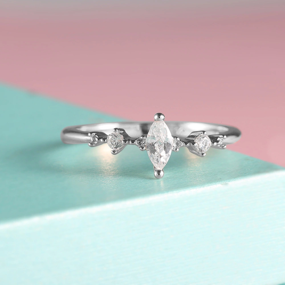 Accessories Wish Horse Eye Diamond Plating Rose Gold Ladies Ring