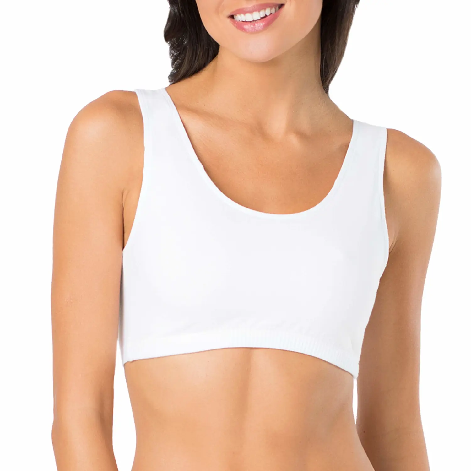 Fruit of the Loom Women's Built Up Tank Style Sports Bra