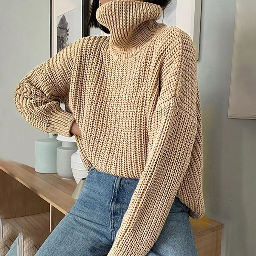 High collar Pullover