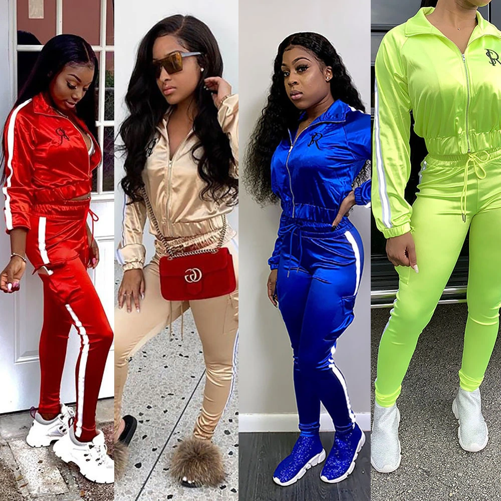 Long Sleeve Hooded Jacket Sweatshirt Sports Suit