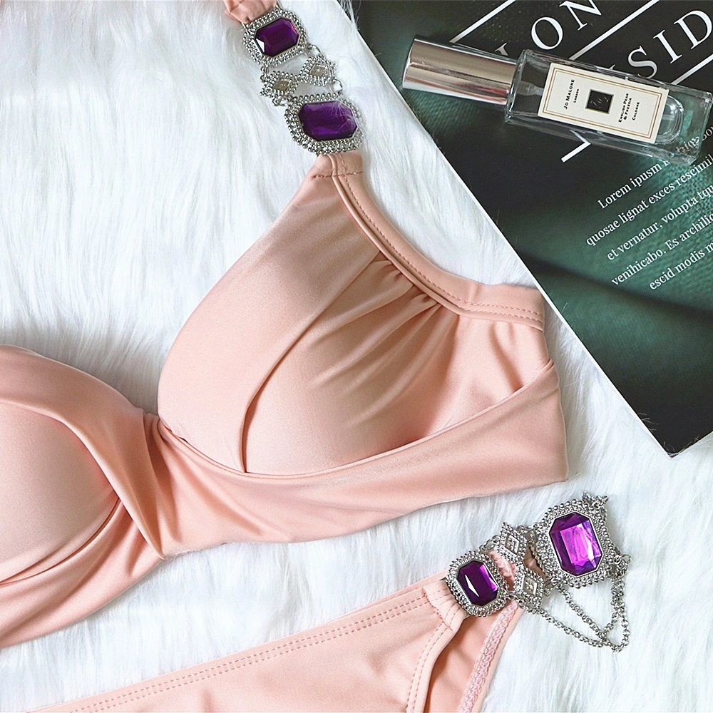 Crystal Diamond Bikini Hard Bag