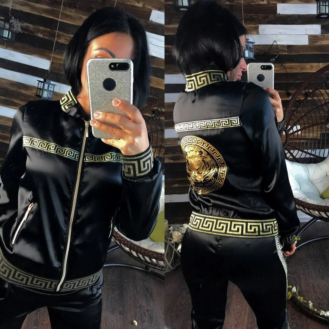 Women's New Sports And Leisure Suit Two Piece Suit