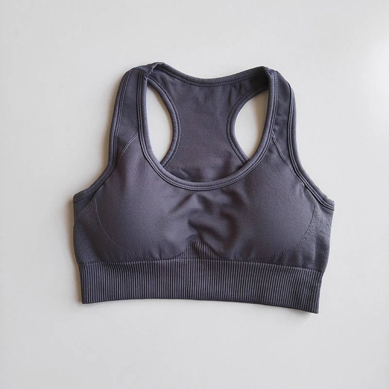 No Rims Sports Underwear Shockproof Running Fitness Yoga Bra Women Quick-drying Stretch