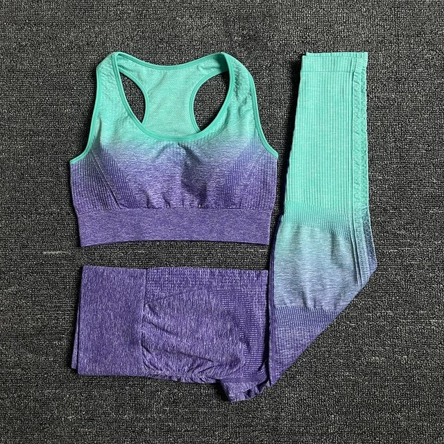 Women Yoga Tops Gym Seamless Walker Bra Long Outdoor Sexy