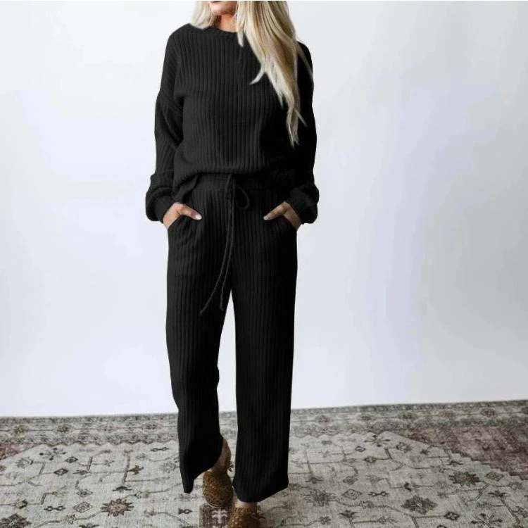 Long dress and pants suit