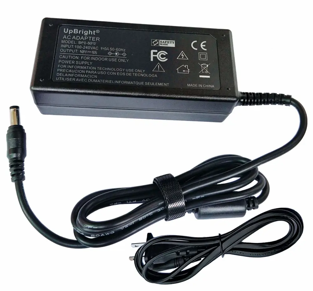 UpBright 12V 3A AC/DC Adapter Compatible with Ultrabrite SL9067 DS SL9067-2 Costco 1055778 LED Desk Lamp 2 USB Ports Ultra Brite Intek SL9066-2 1041303 Fan SL1203000 MKS-1203000 Power Supply Charger