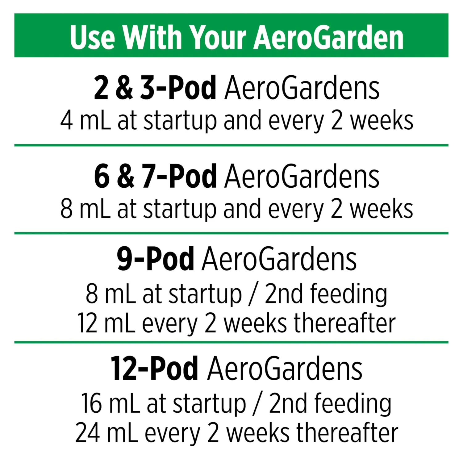Miracle-Gro AeroGarden Liquid Plant Fertilizer for Use in AeroGarden Hydroponic Indoor Garden, 3 fl. oz.