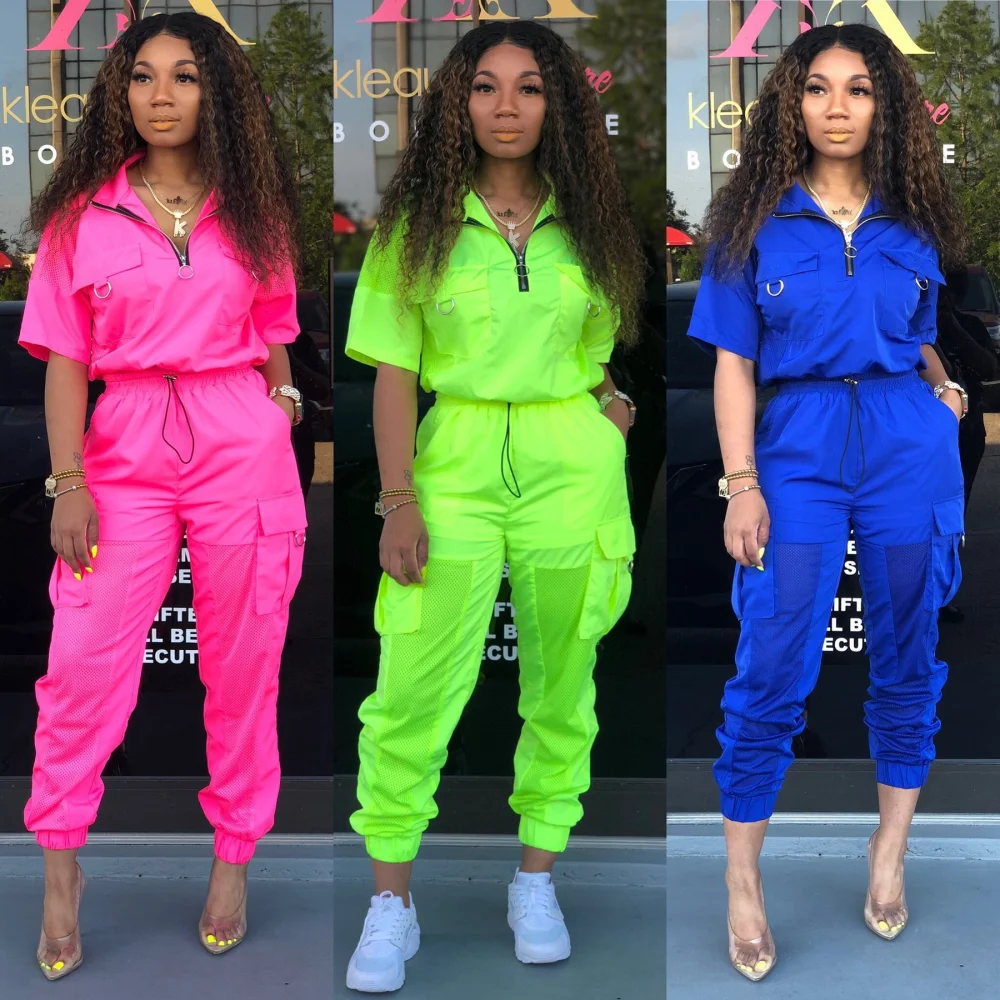Women Two Piece Sweatsuit Plus Size