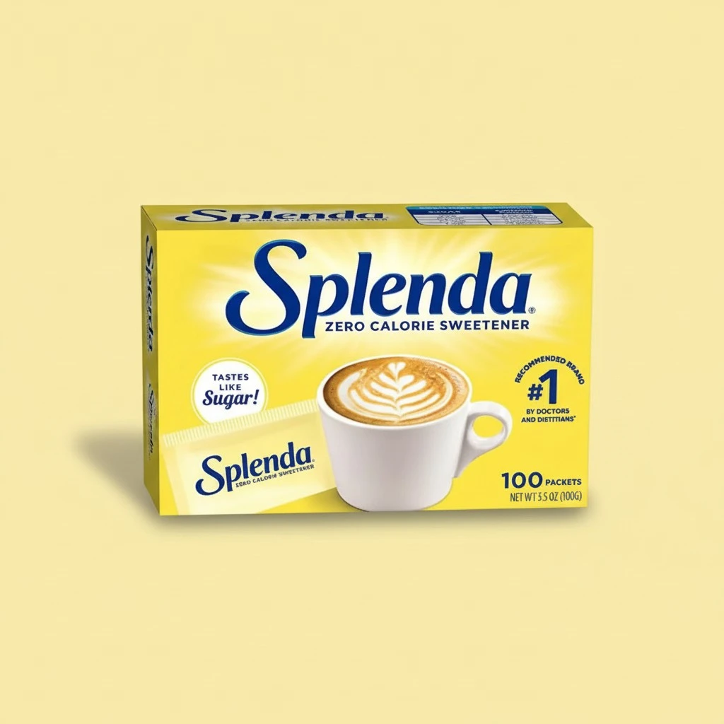 SPLENDA Zero Calorie Sweetener, 100 Count Packets
