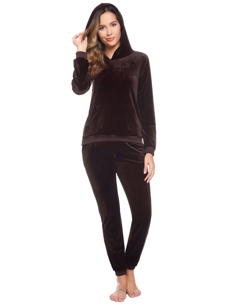Women velvet suit