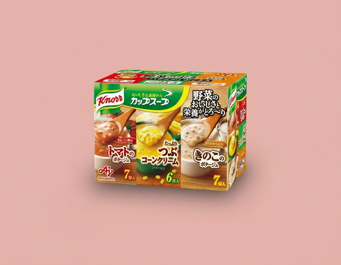 Knorr Cup Soup vegetable potage Variety box 20 bags Japanese Edition