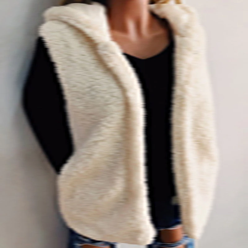 Hat Throwing Vest, Fur Like, Versatile Plush Top