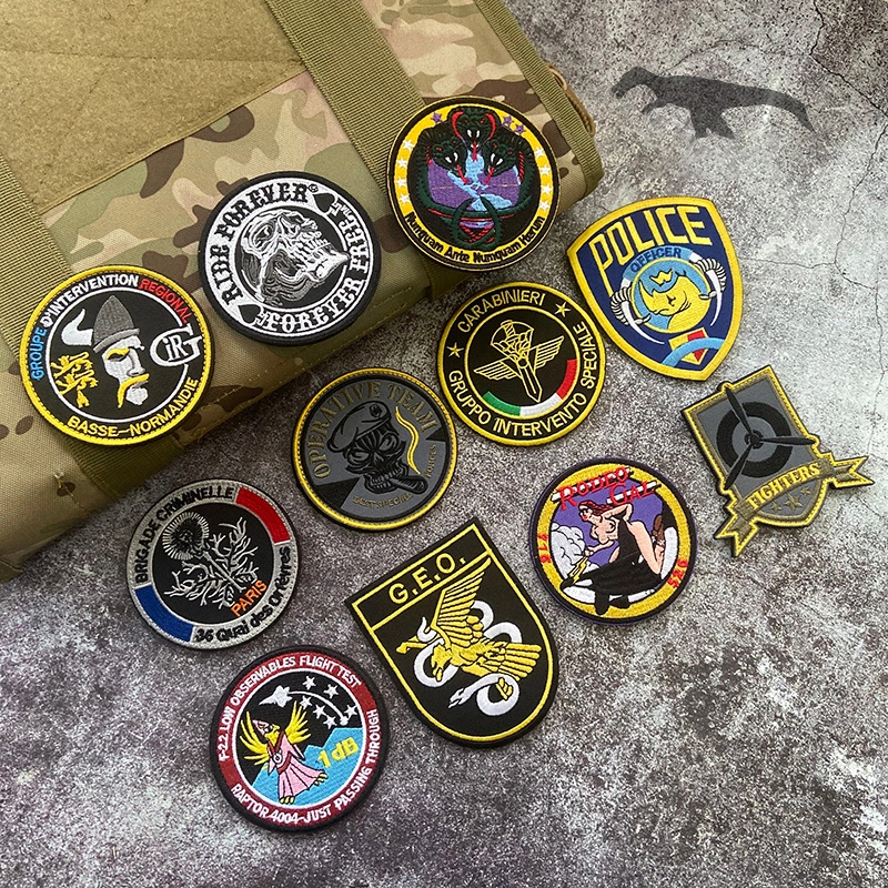 Personalized embroidery badges
