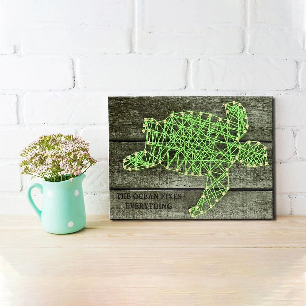 Turtle rope painting three-dimensional decorative painting