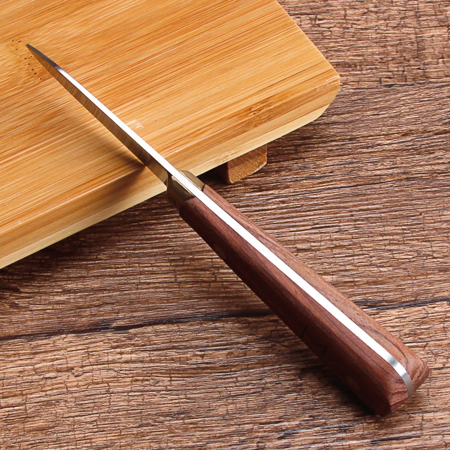 Rosewood Clamp Handle Stainless Steel Household Multi-purpose Prying Knife