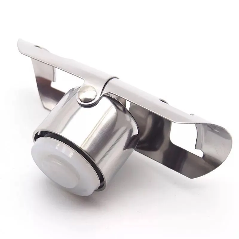 Stainless steel sealed red wine stopper