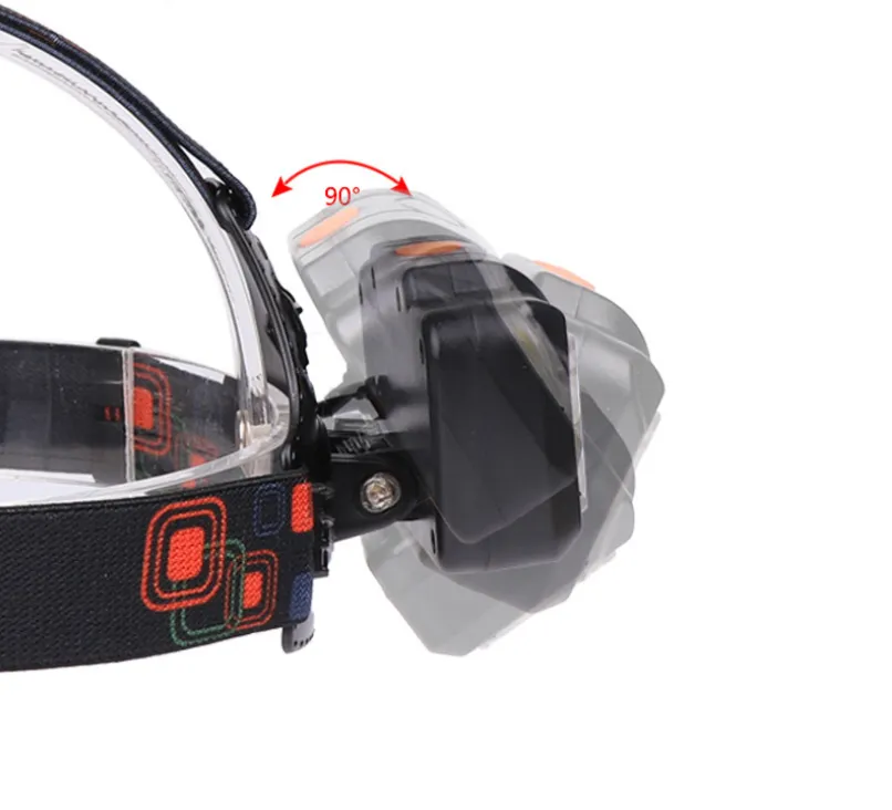 Cross-border New XML T6 COB LED Glare 3 Lamp Headlight