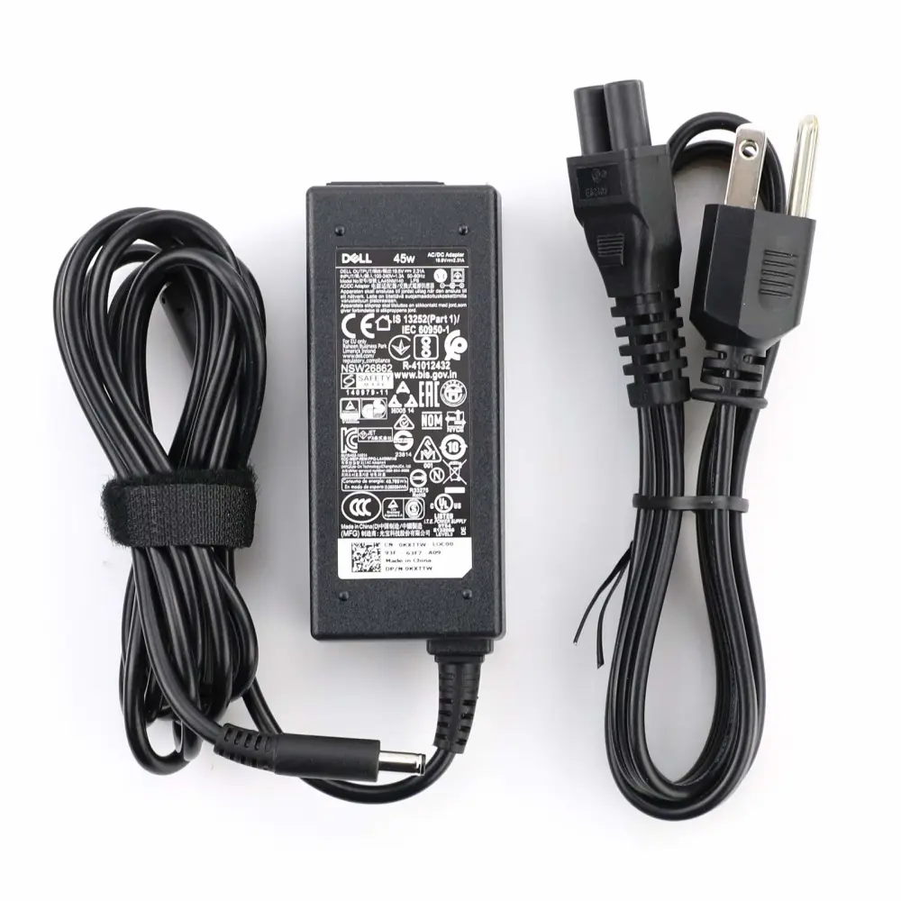 New Genuine Inspiron 11 13 14 15 Laptop Charger 45W(watt) Slim AC Power Adapter(LA45NM140/0KXTTW/0285K) for Dell Inspiron 3000 5000 7000 Series Charger ���