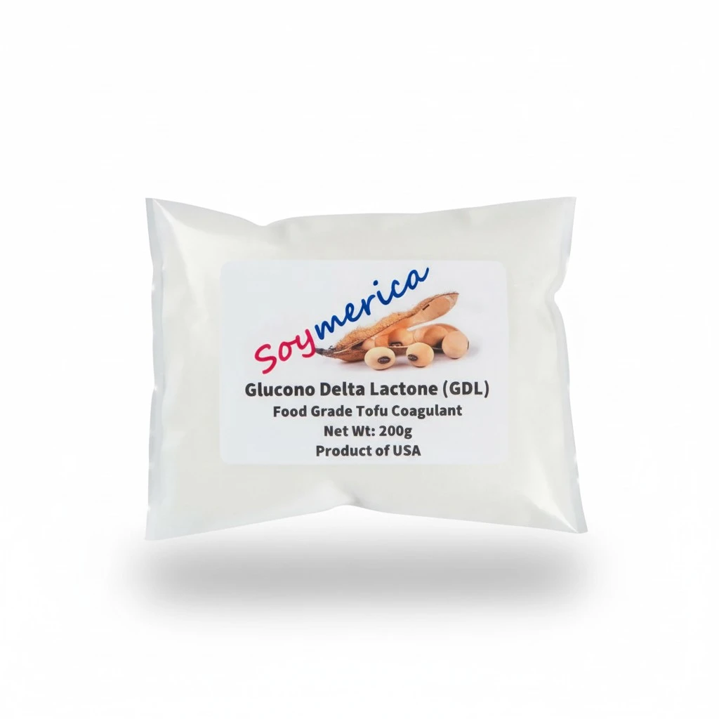Soymerica Tofu Coagulant - 200g Premium Glucono Delta Lactone (GDL). Food Grade. 100% Product of USA