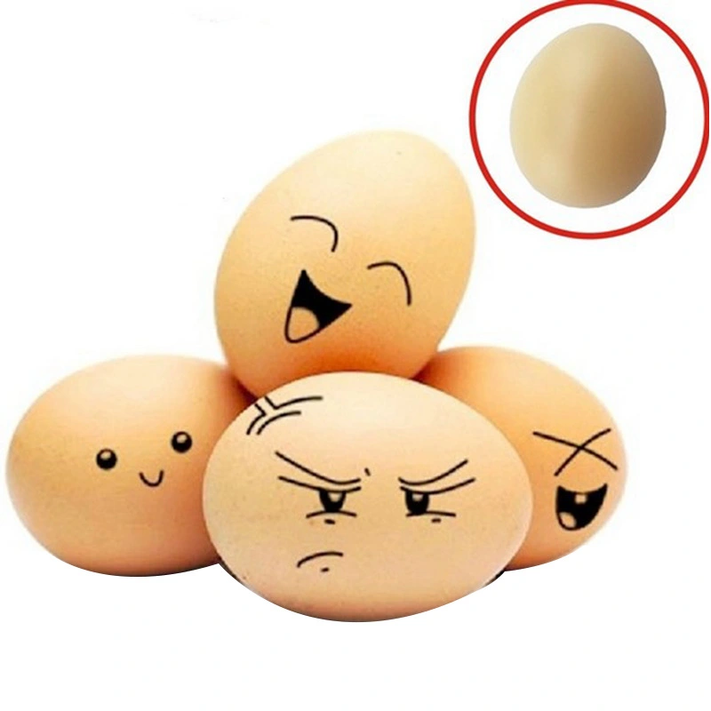 DIY Simulation Paintable Egg Children's Toy