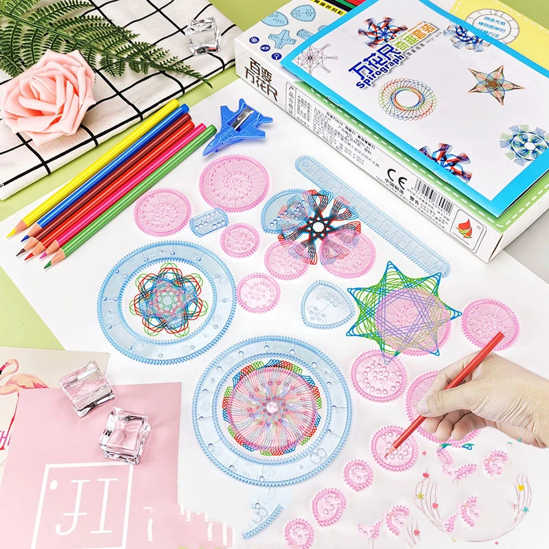 Elementary School Children Drawing Painting Toys