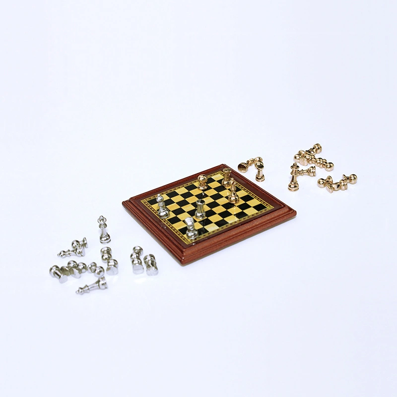 Doll House Accessories Mini Chess Non Magnetic