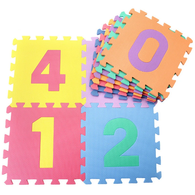 Baby Crawling Children's Anti-fall Foam Number Letter Fruit Jigsaw Mat