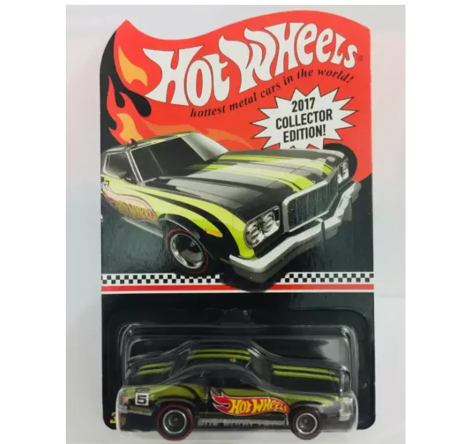 Hot Wheels Alloy Car Iron Bottom Rubber Tire