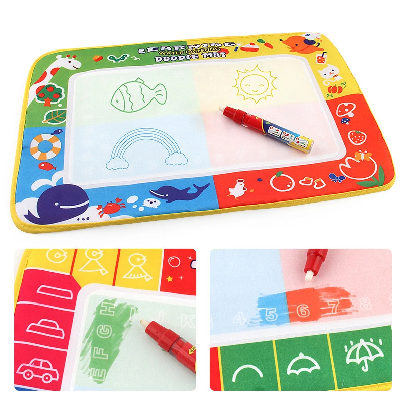 Kindergarten Science And Education Puzzle Children's Water Canvas