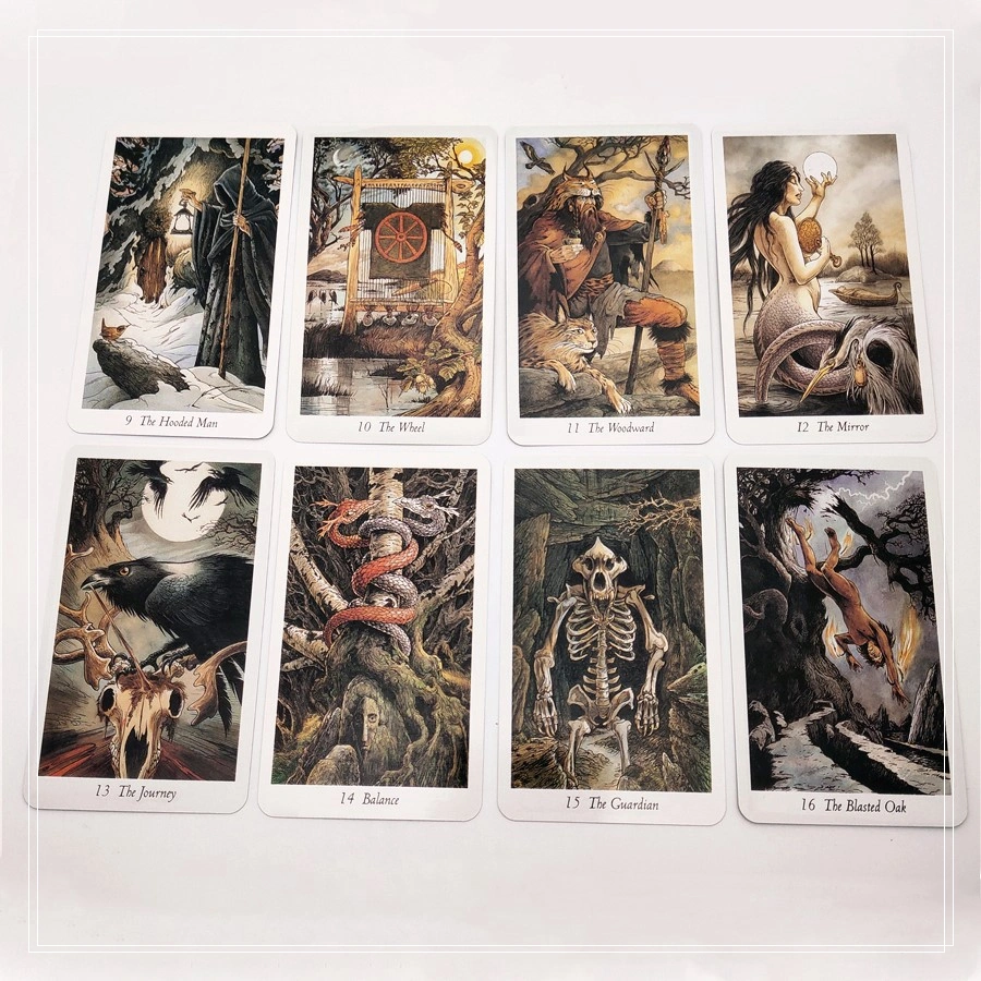 The Classic Divination Tarot Card In The Natural Primeval Forest