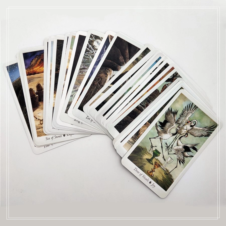 The Classic Divination Tarot Card In The Natural Primeval Forest