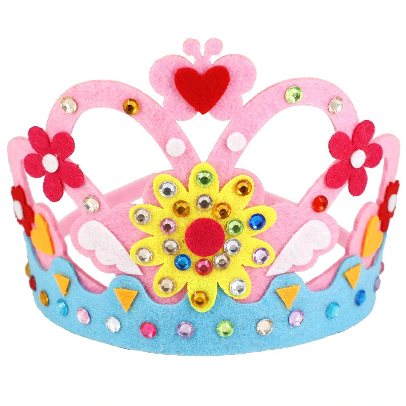 Children's Crown Non-Woven Handmade Birthday Hat