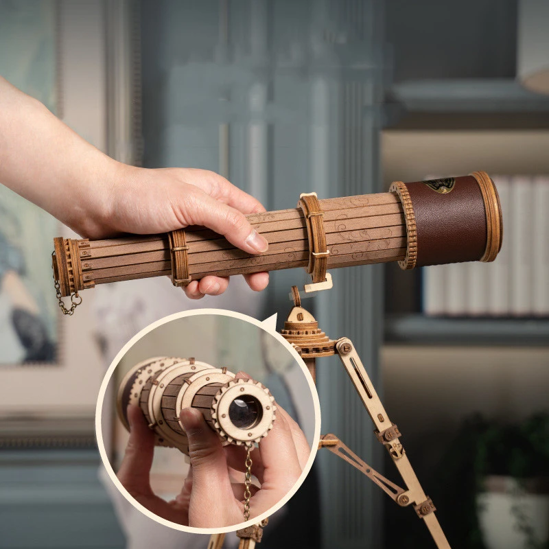 Monocular ST004 Wooden Mosaic Model