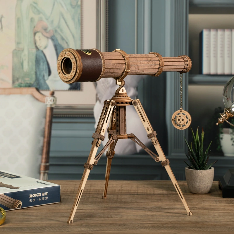 Monocular ST004 Wooden Mosaic Model