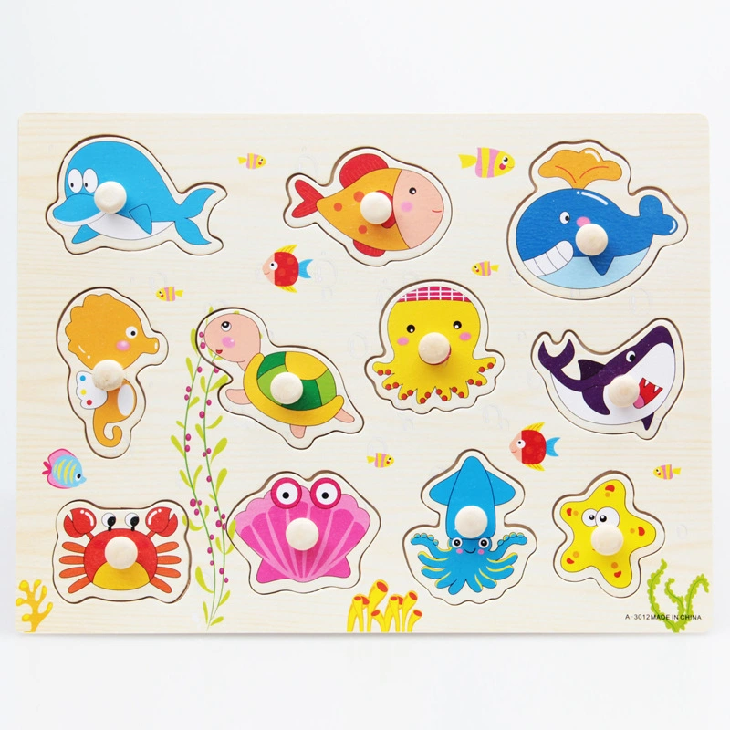 Character Letter Cartoon Cognitive Three-dimensional Jigsaw