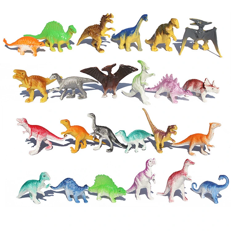 Mini Dinosaur Model Children's Educational Toy Simulation Animal Jurassic