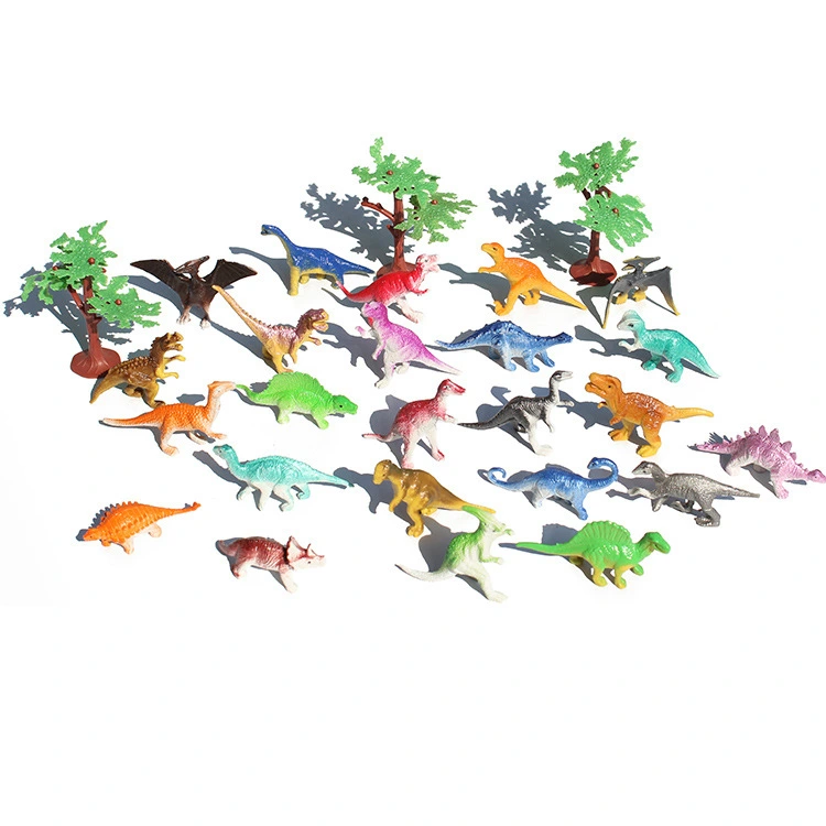 Mini Dinosaur Model Children's Educational Toy Simulation Animal Jurassic