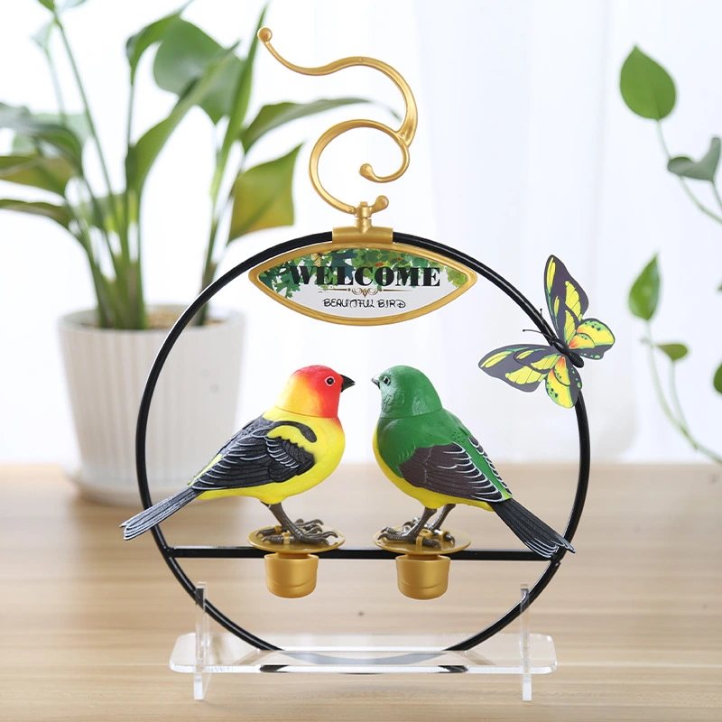 The Simulation Electric Singing Bird Toy Will Call And Move