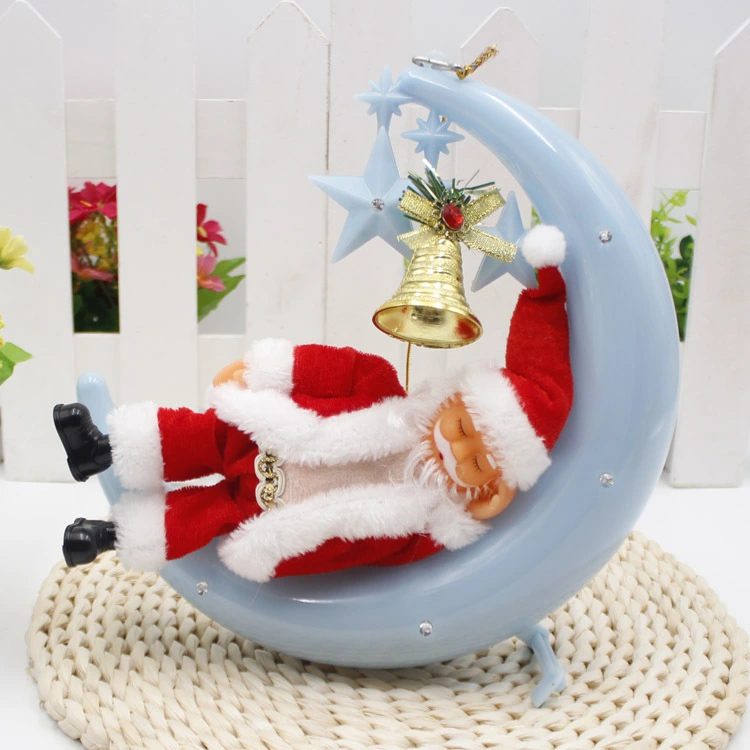 Christmas Music Moon Snoring Electric Santa