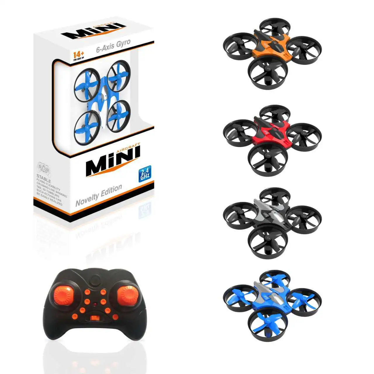 Small Remote-controlled Aircraft With Rotary Fixed Altitude