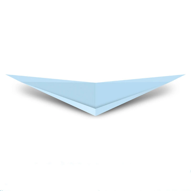 Floating paper plane will never land