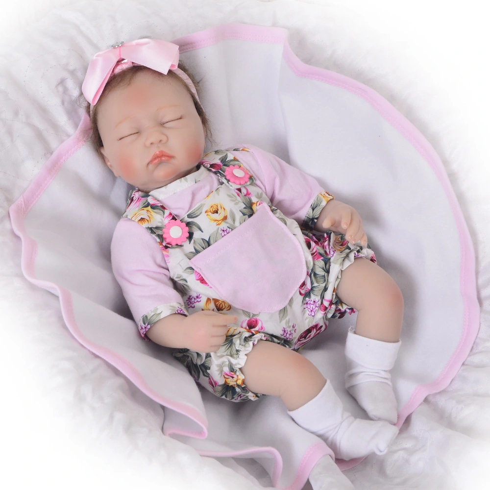 Baby with closed eyes