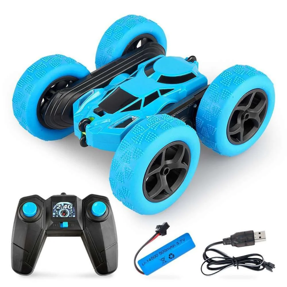 Double-sided Roll And Twist Resistant Children's Remote Control Car