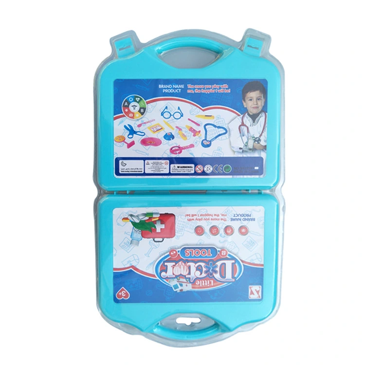 Children's little doctor toy set portable box