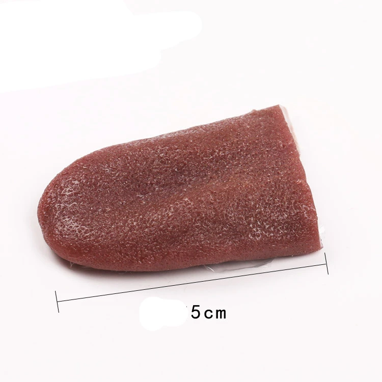 Plastic simulation tongue