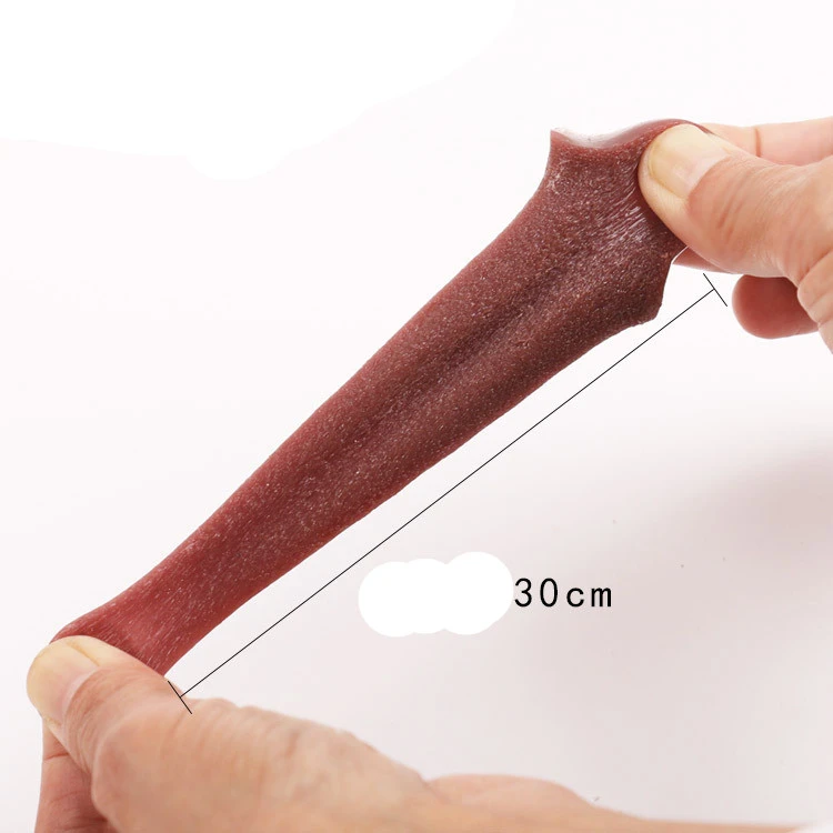 Plastic simulation tongue