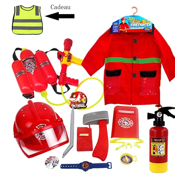 Fireman Sam Cosplay Set 12 pieces